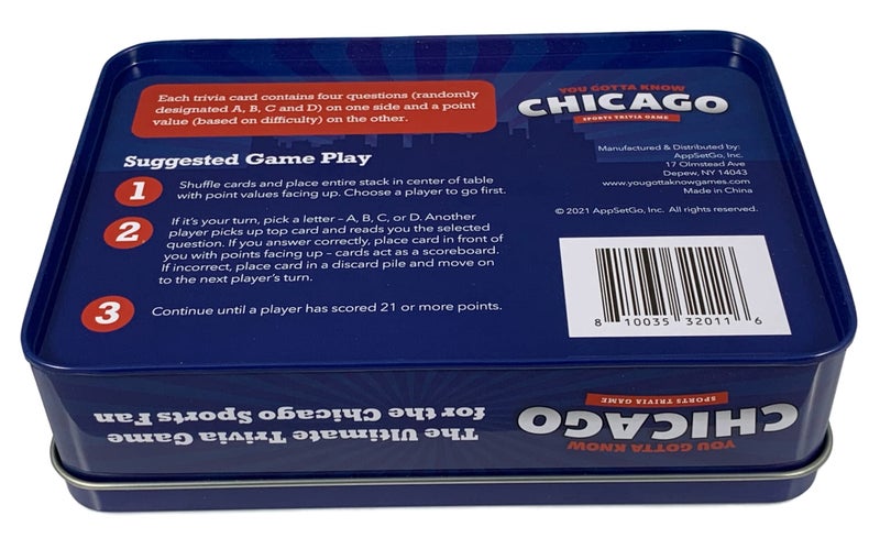 You Gotta Know Chicago - Sports Trivia Game - Image 3